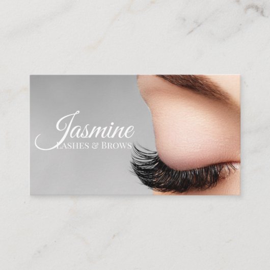 Carte De Visite Belle Brows Microblading & Lash Extensions Bus (Devant)
