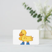 Carte De Visite Belle caricature de canard animal (Debout devant)