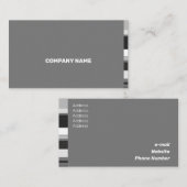 Carte De Visite Belle échelle de couleur Classic Flat Latérale (Devant / Derrière)