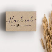 Carte De Visite belle écriture Entreprise artisanale artisanale