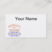 Carte De Visite Belle-fille extraordinaire (Dos)