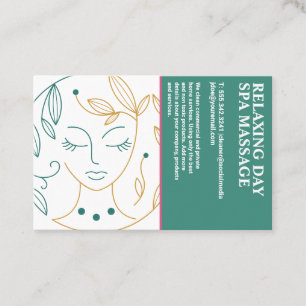 Carte De Visite Belle ligne Spa Cosmétiques