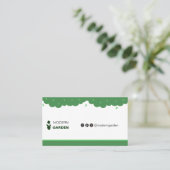 Carte De Visite Belle maintenance des services de triage de jardin (Debout devant)