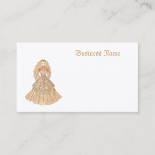 Carte De Visite Belle Mariée Vintage