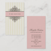 CARTE DE VISITE :: belle renaissance 15 (Devant / Derrière)