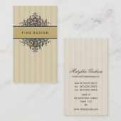 CARTE DE VISITE :: belle renaissance 9 (Devant / Derrière)