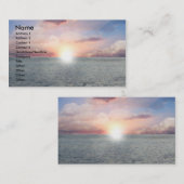 Carte De Visite Belle vue (Devant / Derrière)