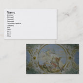 Carte De Visite Bellerophon montant Pegasus, c.1746-47 (fresque) (Devant / Derrière)