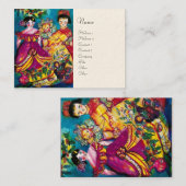 CARTE DE VISITE BELLES POUDRES ANCIENNES (Devant / Derrière)