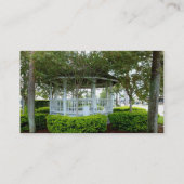 Carte De Visite belvédère Fort Pierce arrière la Floride (Dos)