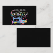 Carte De Visite Bénis Soient Les Couleurs Car Ils Doivent Piecemak (Devant / Derrière)