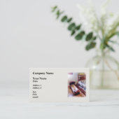 Carte De Visite Berceau avec courtepointe (Debout devant)