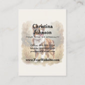 Carte De Visite Berger Australien Red Merle Aussie (Dos)
