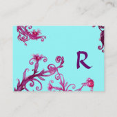 CARTE DE VISITE BÉRIES MAGIQUES 3 MONOGRAMME (Dos)