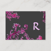 CARTE DE VISITE BÉRIES MAGIQUES 5 MONOGRAMME (Dos)