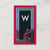 CARTE DE VISITE BÉRIES MAGIQUES 6 MONOGRAMME (Dos)