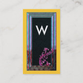 CARTE DE VISITE BÉRIES MAGIQUES 6 MONOGRAMME (Dos)