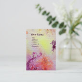 CARTE DE VISITE BÉRIES MAGIQUES EN MONOGRAMME GEM SPARKLES (Debout devant)