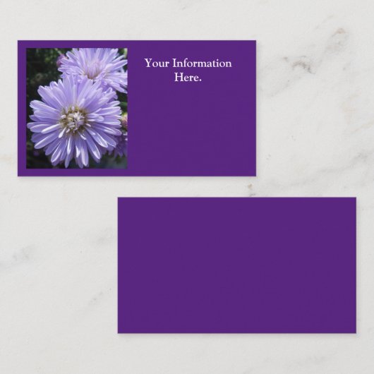 Carte De Visite Berlinette (Devant / Derrière)