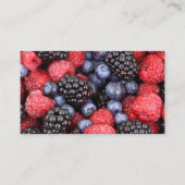 Carte De Visite Berry blueberry (Devant)