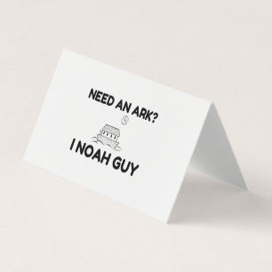 Carte De Visite Besoin d'un type d'Arche I Noah