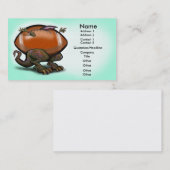 Carte De Visite Bête de football (Devant / Derrière)