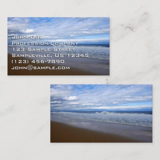 Carte De Visite Bethany Beach I (Devant / Derrière)