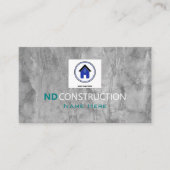Carte De Visite Béton (Devant)