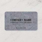 Carte De Visite Béton, Construction, Béton (Dos)