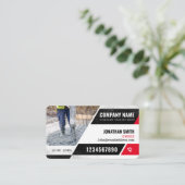 Carte De Visite Béton, Construction, Béton (Debout devant)