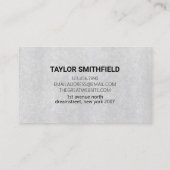 Carte De Visite Béton gris (Dos)