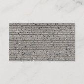 Carte De Visite Béton Gris Cimetière Trottoir (Dos)