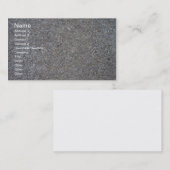 Carte De Visite Béton patiné (Devant / Derrière)