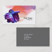 Carte De Visite Betta fish (Devant / Derrière)