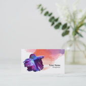 Carte De Visite Betta fish (Debout devant)