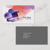 Carte De Visite Betta fish (Devant / Derrière)