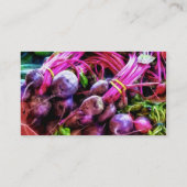 Carte De Visite Betteraves (Dos)