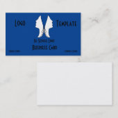 Carte De Visite Beurre blanc 2 faces Logo (Devant / Derrière)