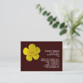 Carte De Visite Beurre - Brown foncé (Debout devant)