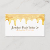 Carte De Visite Beurre de corps fait main (Devant)