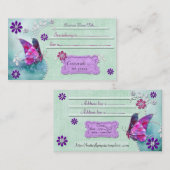 Carte De Visite Beurre mystique 1 bijoux (Devant / Derrière)