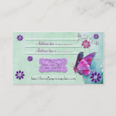 Carte De Visite Beurre mystique 1 bijoux (Dos)