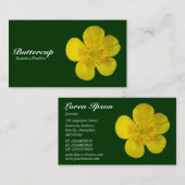 Carte De Visite Beurre - Vert foncé 003300 (Devant / Derrière)