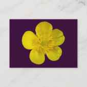 Carte De Visite Beurre - Violet foncé (Dos)