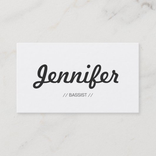 Carte De Visite Bhelp - Concise simple et élégant (Devant)