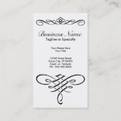 Carte De Visite biberon bleu (Dos)