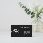 Carte De Visite Bicyclette (Debout devant)
