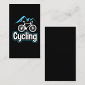 Carte De Visite Bicyclette de recyclage de vélo de vélo de (Devant / Derrière)