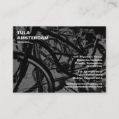 Carte De Visite Bicyclette - Gris (Dos)