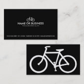 Carte De Visite bicyclette simple (Devant / Derrière)